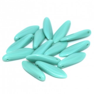 Бусины DAGGERS натуральный бирюзовый 5/16 мм.